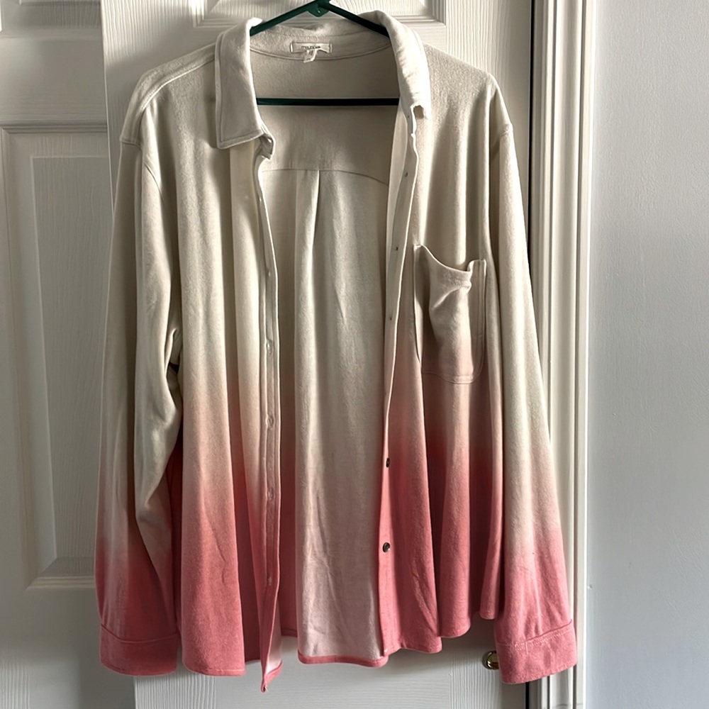Maurices Soft Ombré Shacket